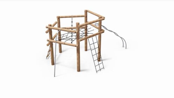 Robinia klatreapparat ufarvet