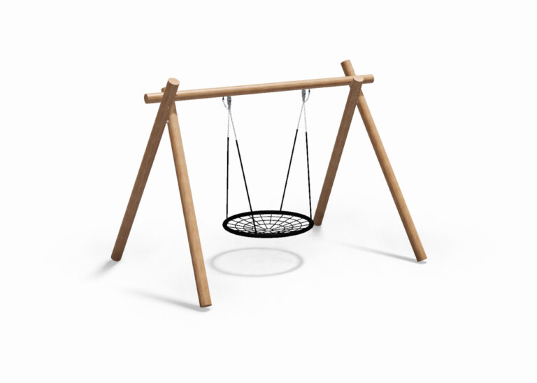 Huskestativ med fuglerede