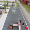 Lekestativ på lekeplass