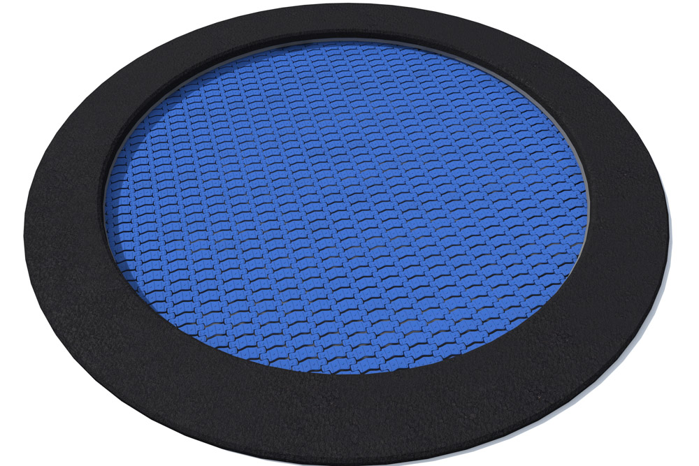 Rund trampoline