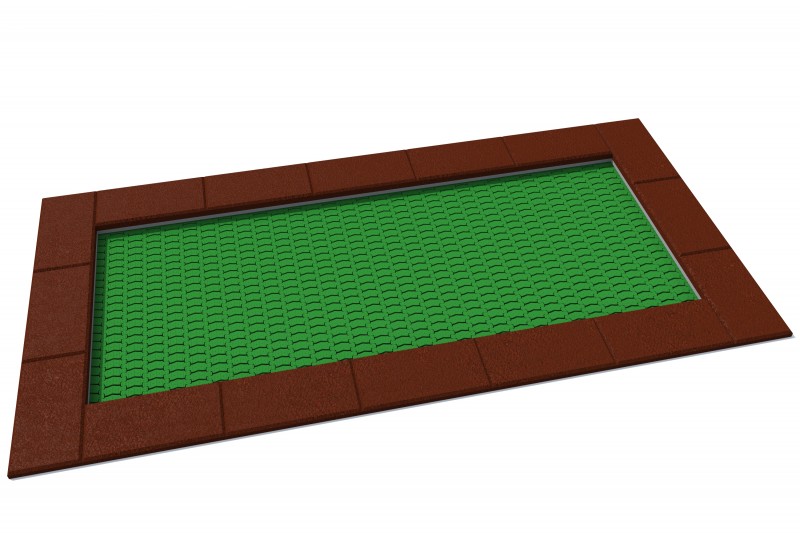 Rektangulær trampoline