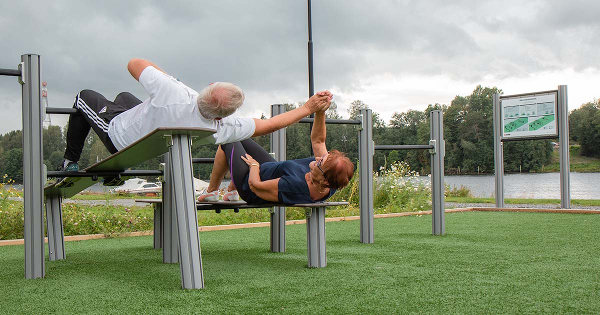 Treningspark på Bøle - Seniortrening