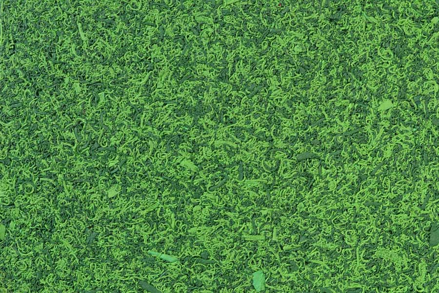 Fallmatte EPDM mulch grønn