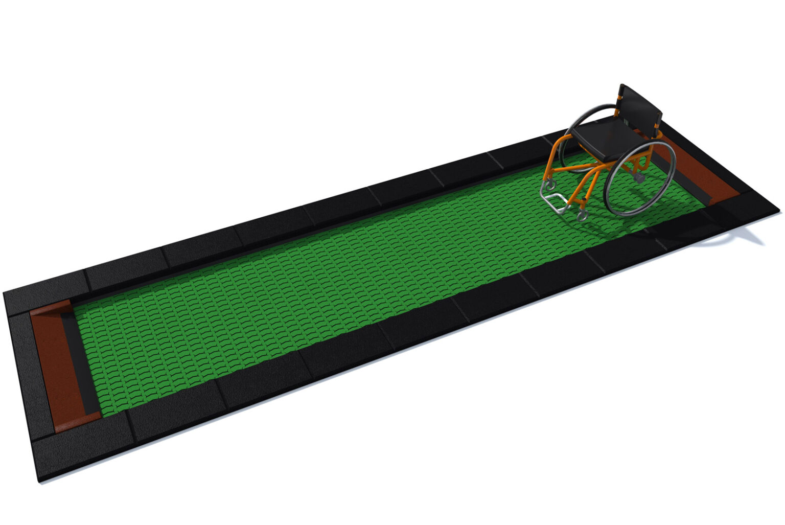 Trampoline for rullestol