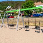 Huskestativ for to seter + fuglerede