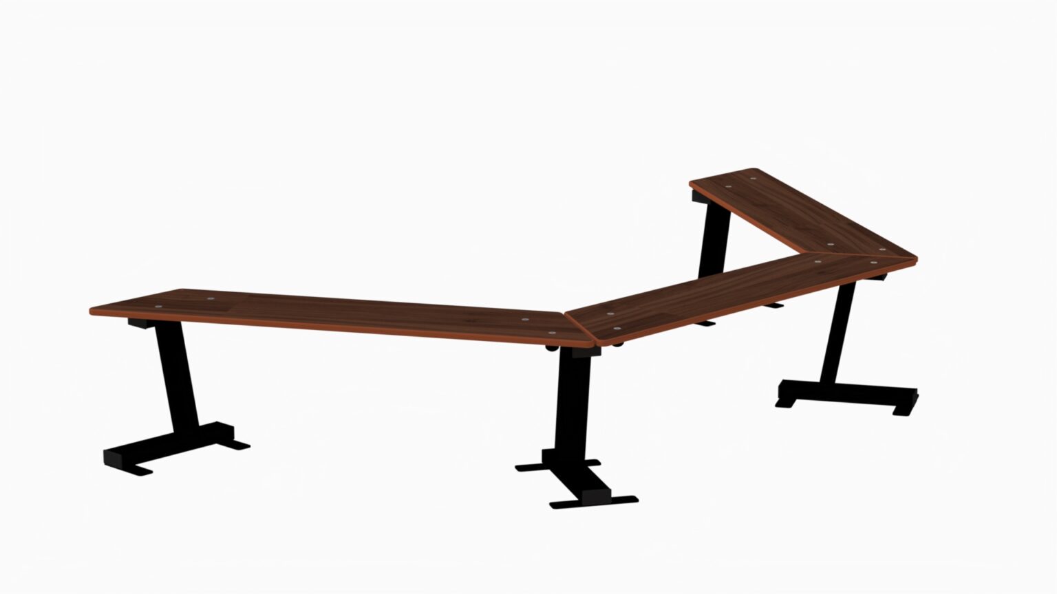 81 200 447 Camera Camera Park - Sekskant benk halv