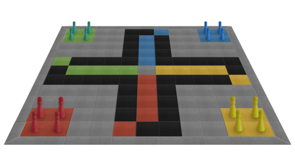 Euroflex Ludo komplett sett