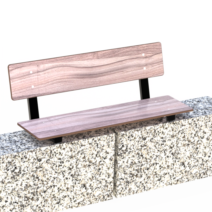 81 200 497 Camera Camera Park - Benk med rygg