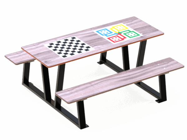 Park - Piknikbord Spillmix