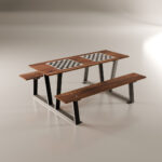 Park - Piknikbord Sjakk