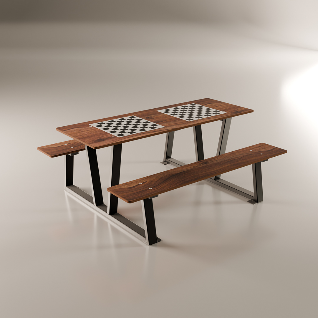 Park - Piknikbord Sjakk