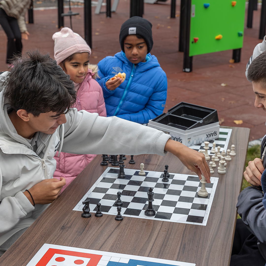 Park - Piknikbord Sjakk